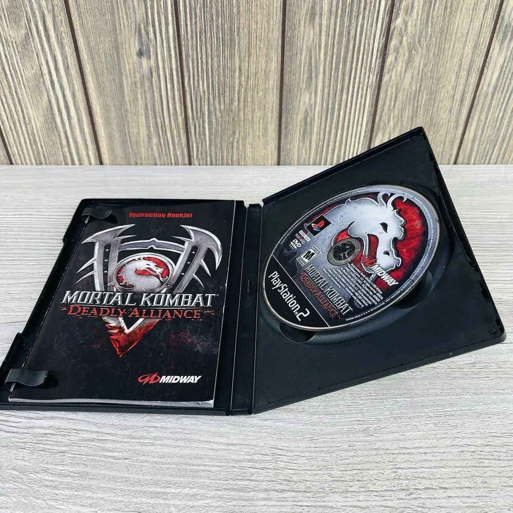 Mortal Kombat Deadly Alliance PlayStation 2 PS2 Complete Tested Working